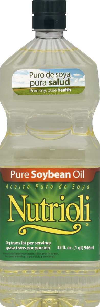 slide 4 of 7, Nutrioli Soybean Oil, 32 fl oz