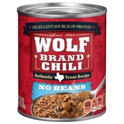 Wolf Brand No Beans Chili 19 oz