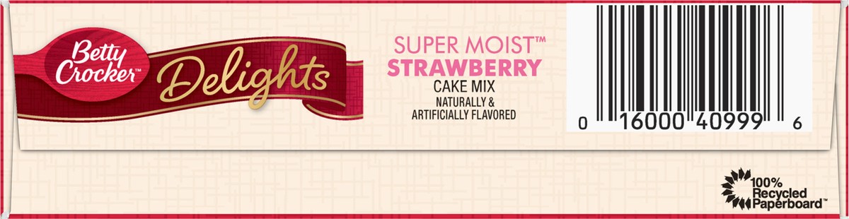 slide 4 of 9, Betty Crocker Super Moist Strawberry Cake Mix, 15.25 oz, 15.25 oz