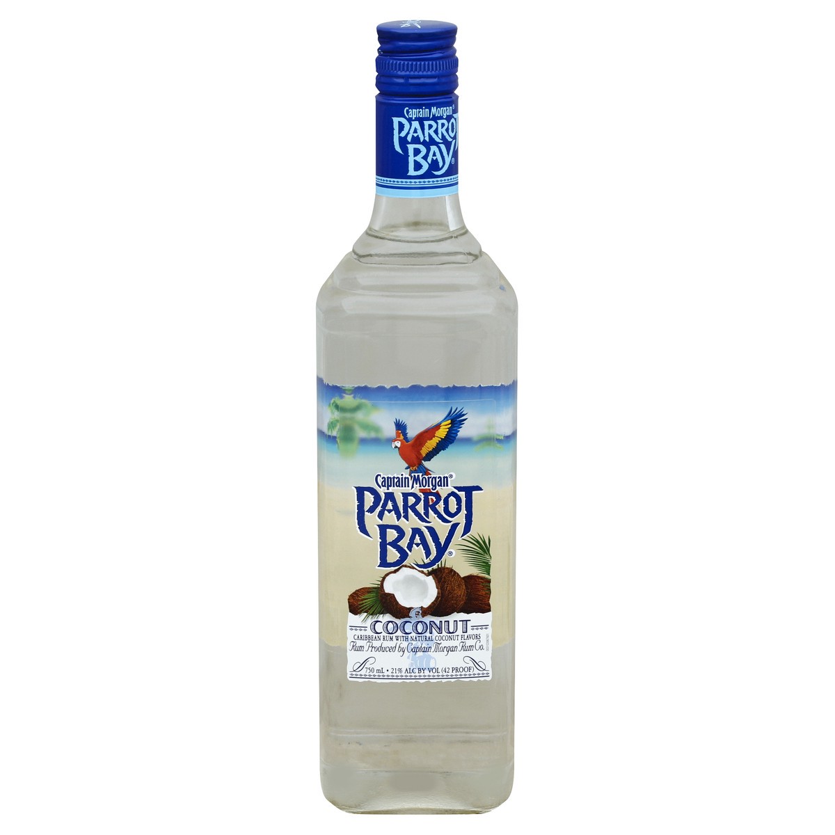 slide 3 of 3, Parrot Bay Coconut Rum, 750 ml