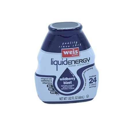 slide 1 of 1, Weis Quality Wildberry Blast Liquid Energy Water Enhancer - 1.62 fl oz, 1.62 fl oz