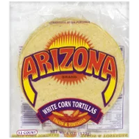 AriZona Brand White Corn Tortillas 12 ct Bag