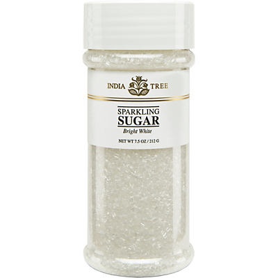 slide 1 of 1, India Tree Sparkling Bright White Sugar, 7.5 oz