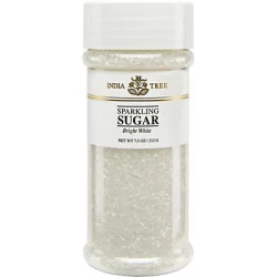 India Tree Bright White Sparkling Sugar - 3.5 oz
