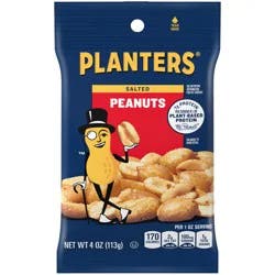 Planters Salted Peanuts 4 oz