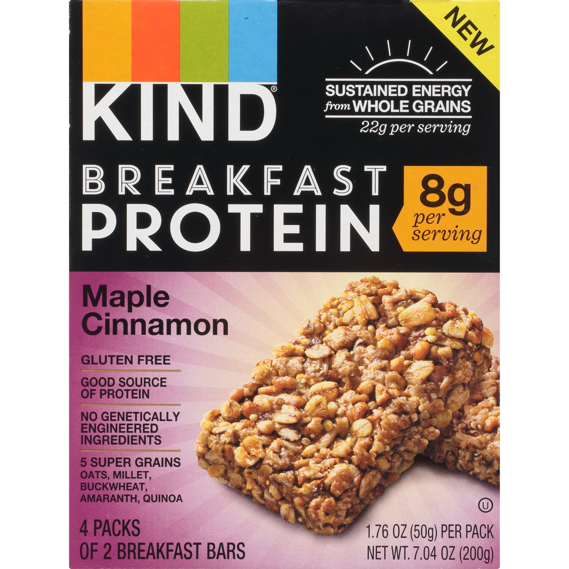 slide 1 of 4, Kind Maple Cinnamon Breakfast Protein, 7.04 oz