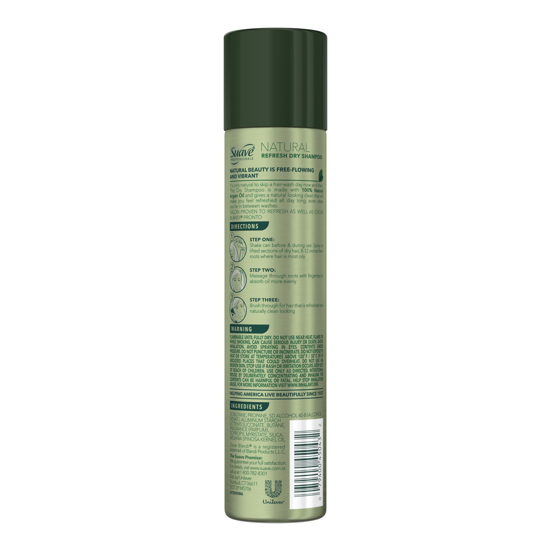 slide 2 of 4, Suave Professionals Natural Refresh Dry Shampoo, 4.3 oz