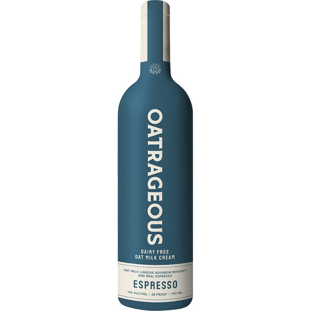 slide 1 of 1, Oatrageous Oat Milk Cream Liqueur - Espresso, 750 ml