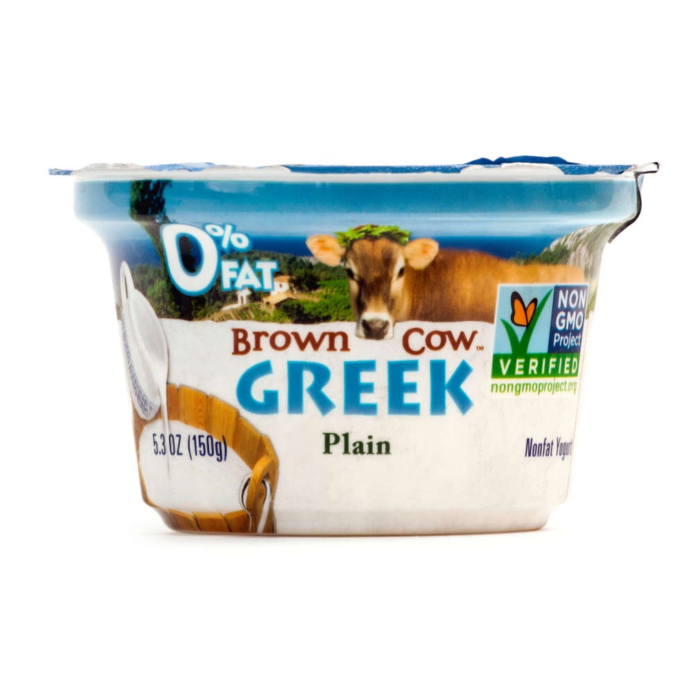 slide 1 of 1, Brown Cow Vanilla Greek Whole Milk Yogurt, 5.3 oz