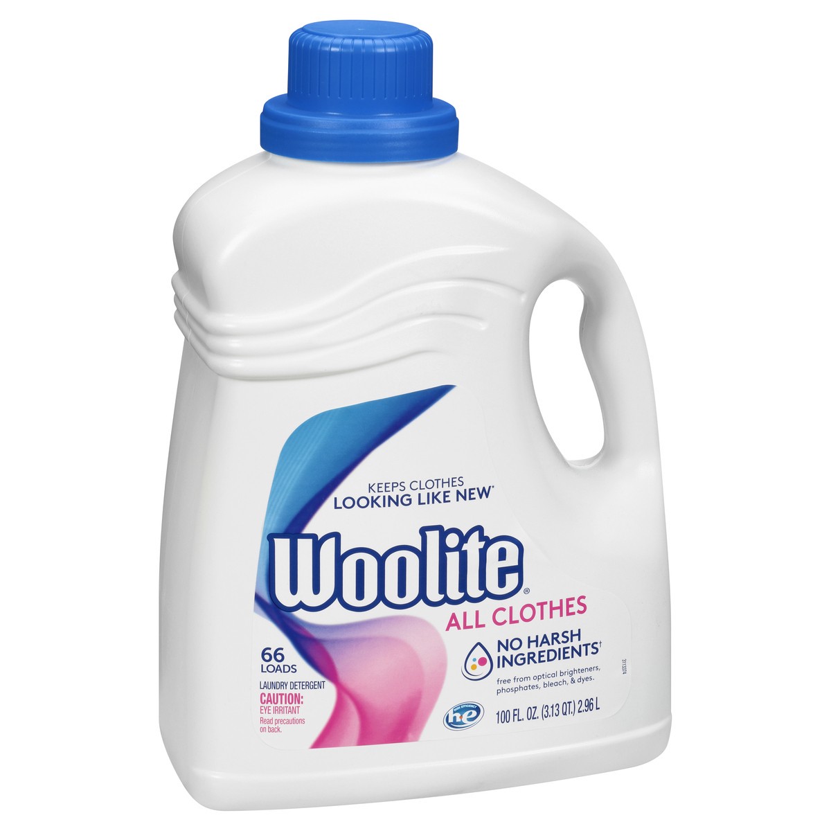 slide 6 of 11, Woolite Damage Defense Liquid Laundry Detergent, 66 Loads, Regular and HE Washers, 100 Fl Oz, Packaging may vary, 100 oz