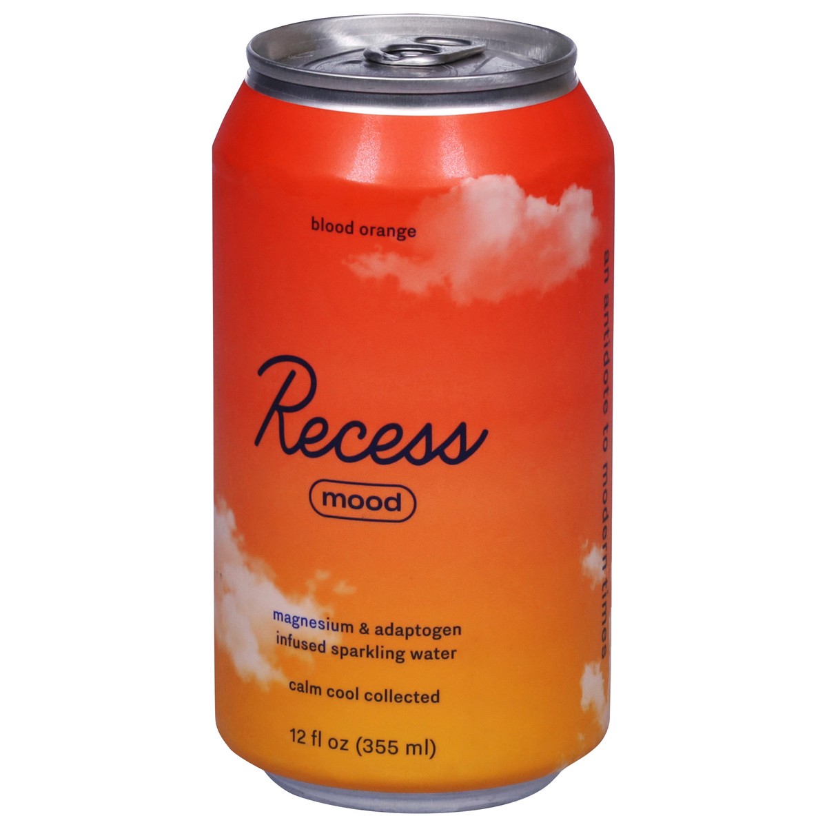 slide 2 of 13, Recess Mood Blood Orange Sparkling Water - 12 fl oz, 12 fl oz
