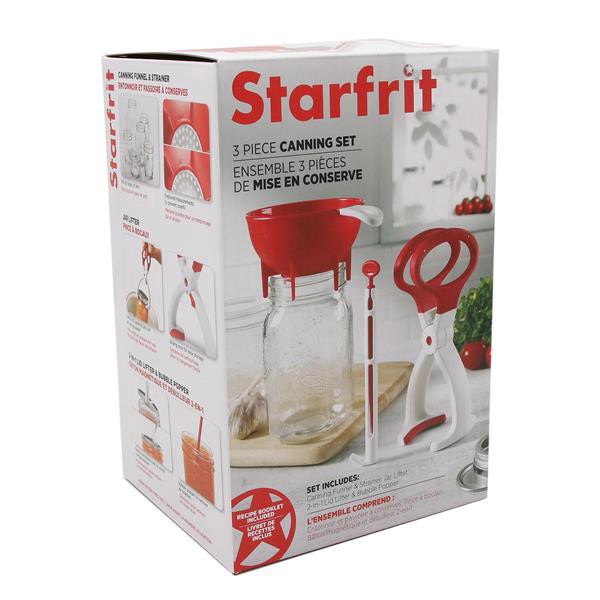 slide 1 of 1, Starfrit 3Pc Canning Set, 1 ct