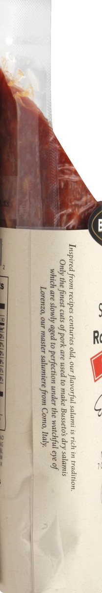 slide 4 of 5, Busseto Foods Salami Dry Wrap Robusto Spic, 7 oz