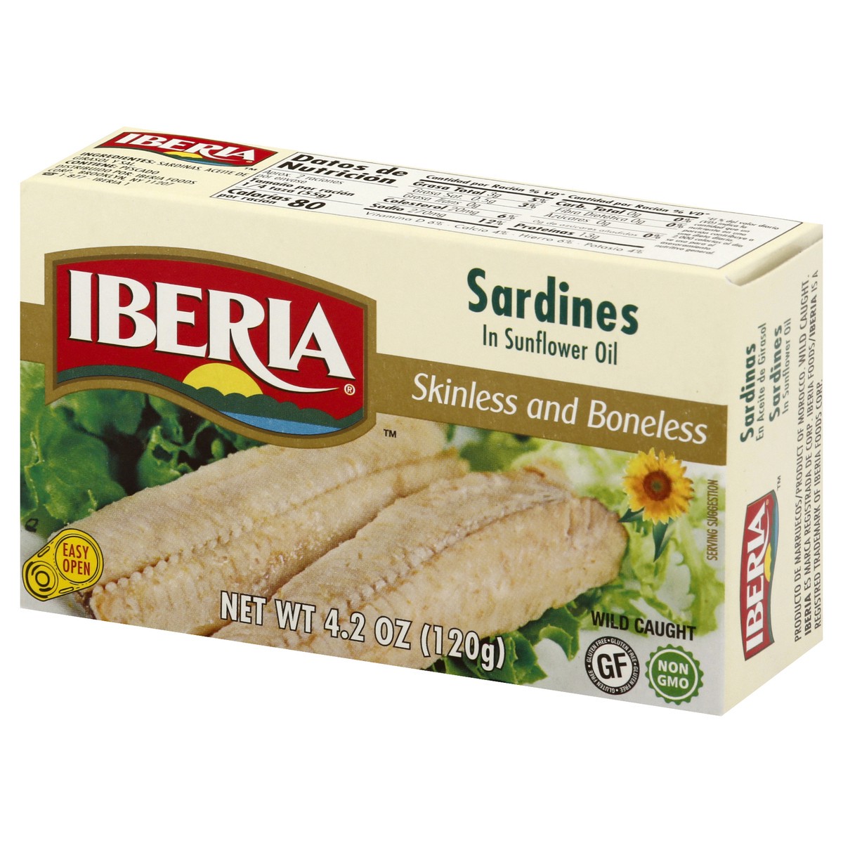 slide 7 of 10, Iberia Sardines in Sunflower Oil 4.2 oz, 4.2 oz