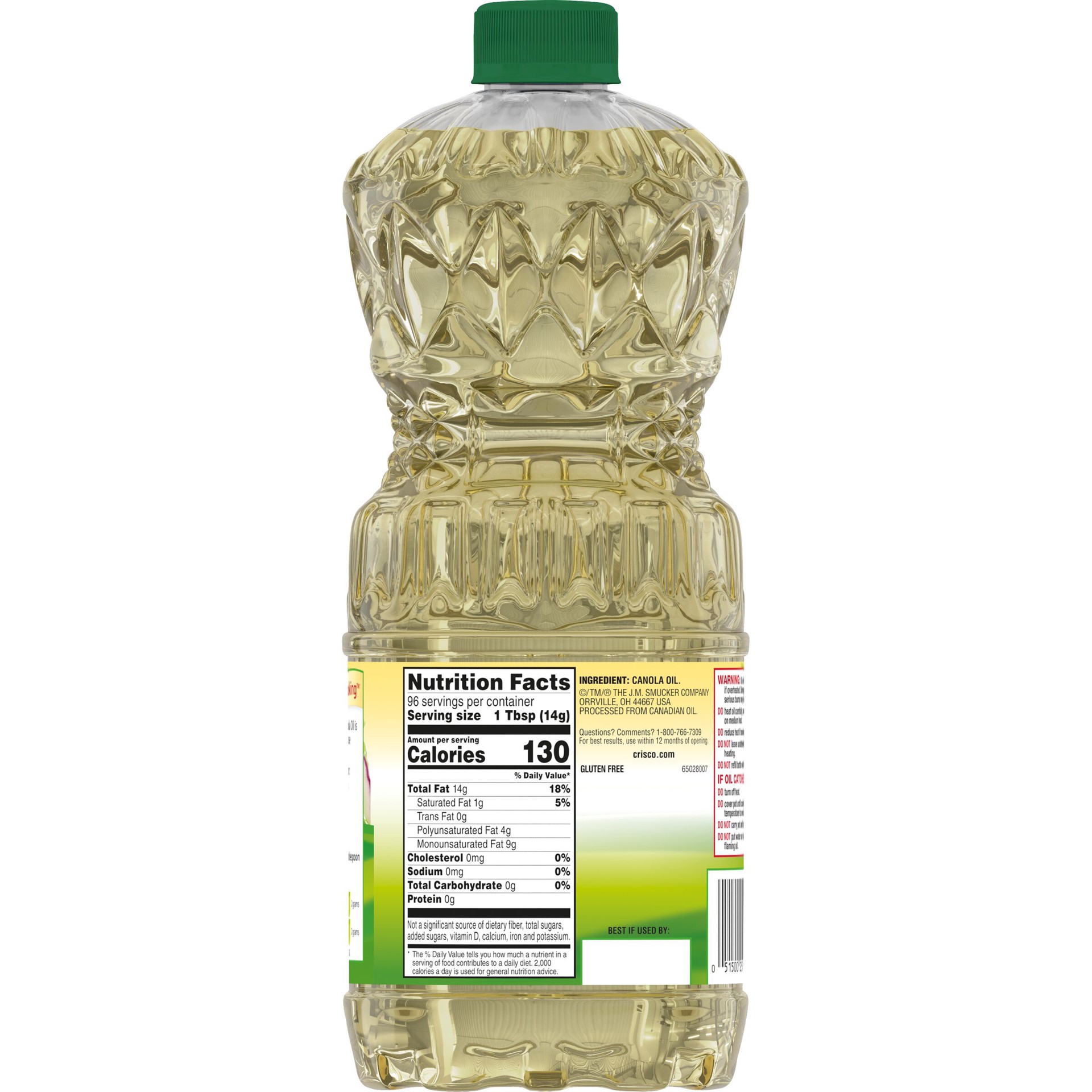 slide 5 of 5, Crisco Canola Oil 48 oz, 48 oz