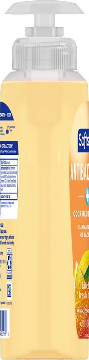 slide 5 of 8, Softsoap Antibacterial Liquid Hand Soap Pump, Kitchen Fresh Hands - 11.25 Fluid Ounce, 11.25 fl oz