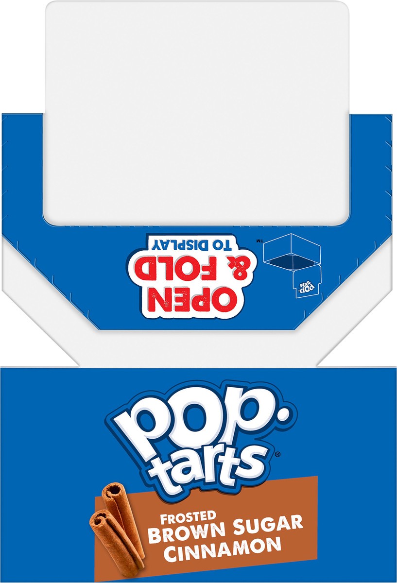 slide 7 of 8, Pop-Tarts Toaster Pastries, Frosted Brown Sugar Cinnamon, 20.3 oz, 6 Count, 20.3 oz