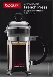 Bodum Chambord 3 Cup French Press Coffee Maker 1 ea