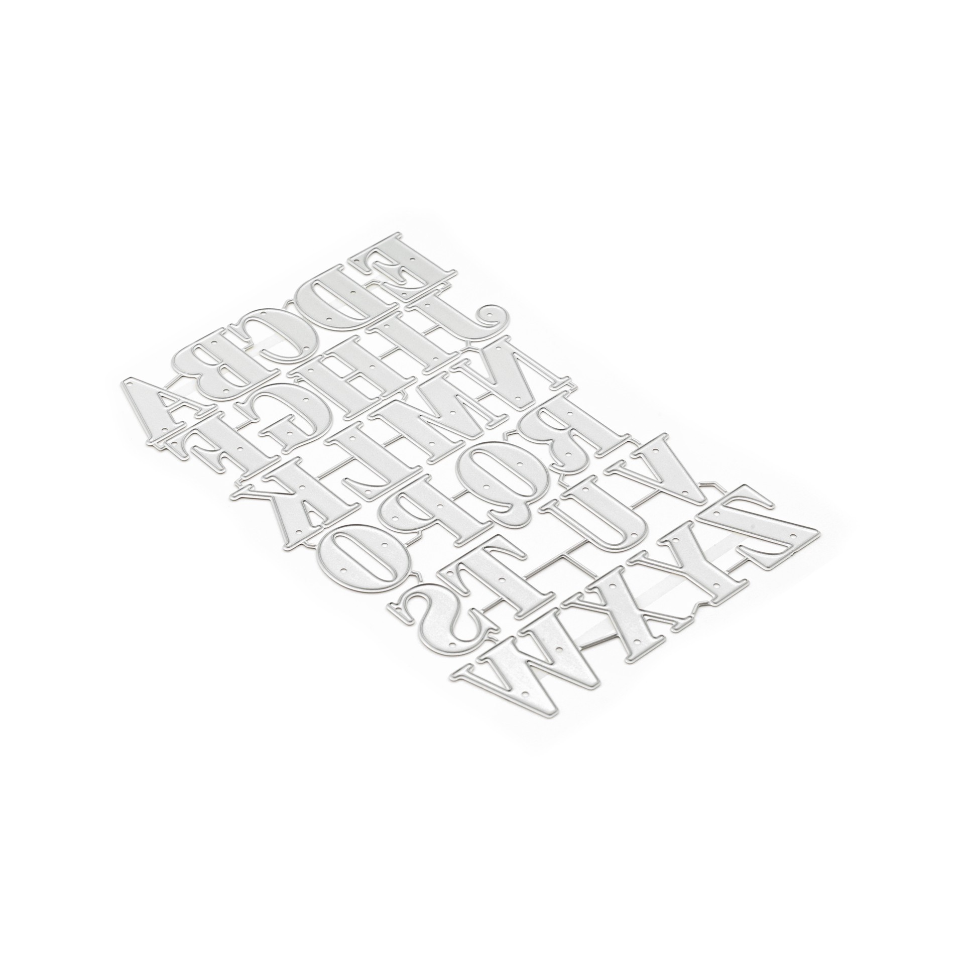 slide 2 of 6, Alphabet Cutting Die By Recollections, 1 ct