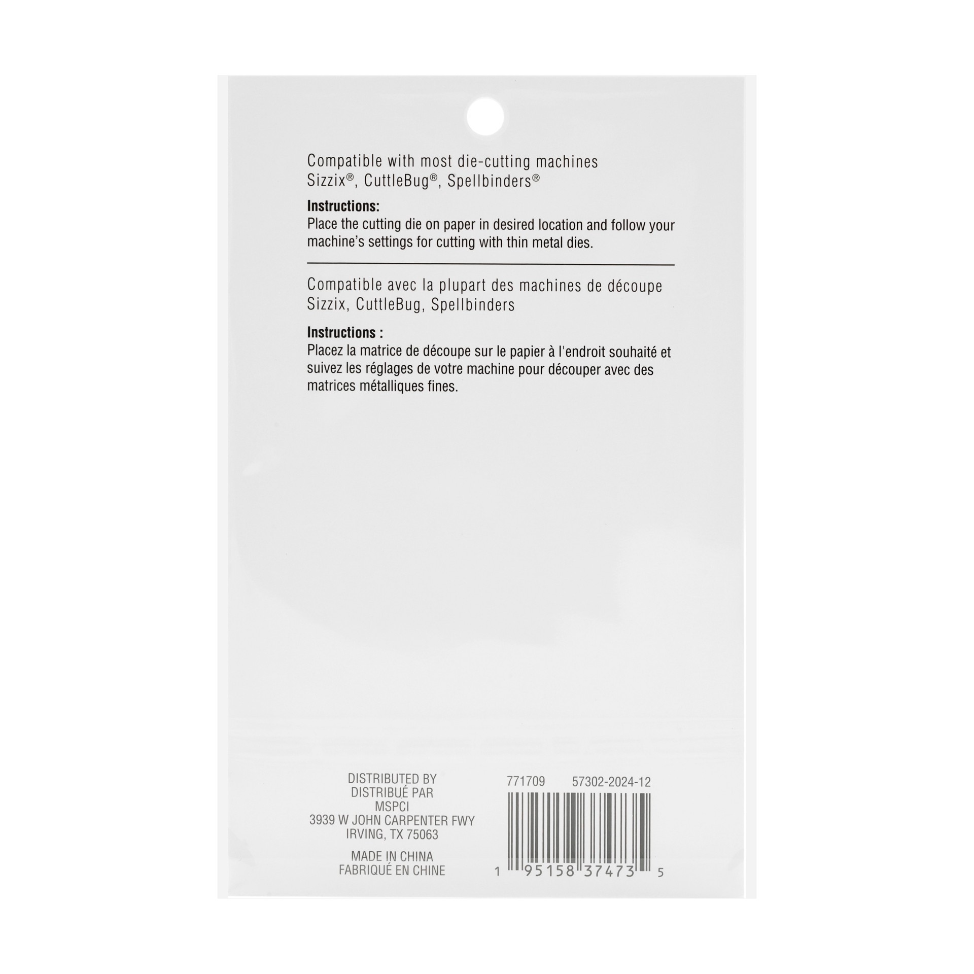 slide 5 of 6, Alphabet Cutting Die By Recollections, 1 ct