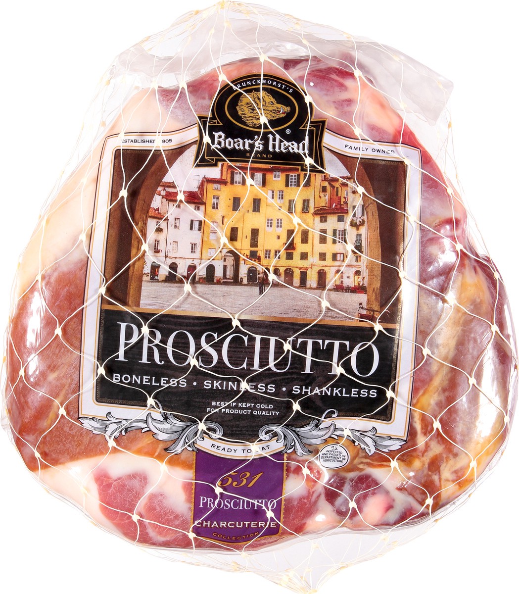 slide 1 of 12, Boar's Head Charcuterie Collection 531 Prosciutto 1 ea, per lb