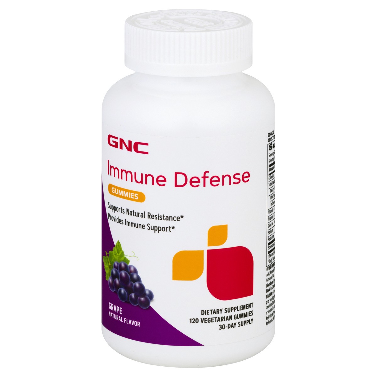 slide 3 of 12, GNC Gummies Grape Immune Defense 120 ea, 120 ct