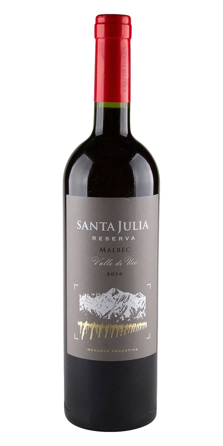 slide 1 of 1, Santa Julia Reserva Malbec, 750 ml