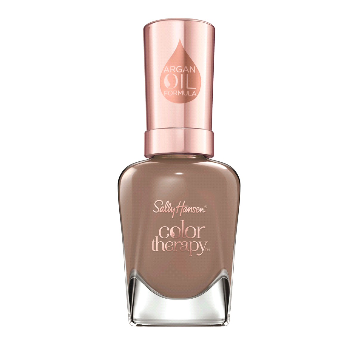 slide 1 of 1, Sally Hansen Color Therapy Chai Hopes Nail Polish, 0.5 oz