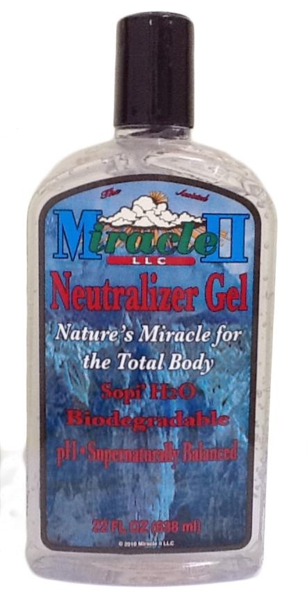 slide 1 of 1, Miracle Ii Neutralizer Gel, 22 oz