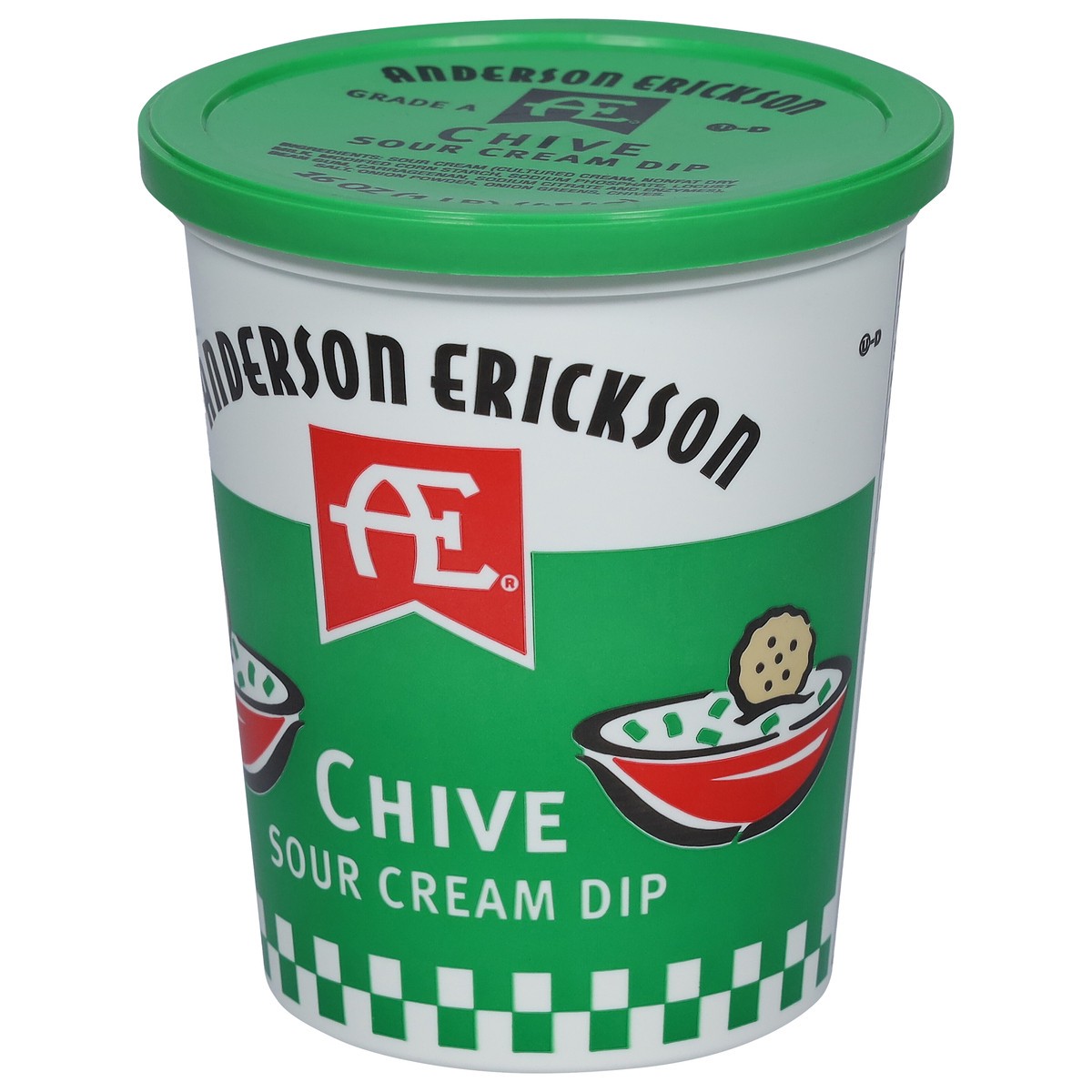 slide 7 of 11, Anderson Erickson Dairy Ae Chive Sour Cream Dip, 16 oz