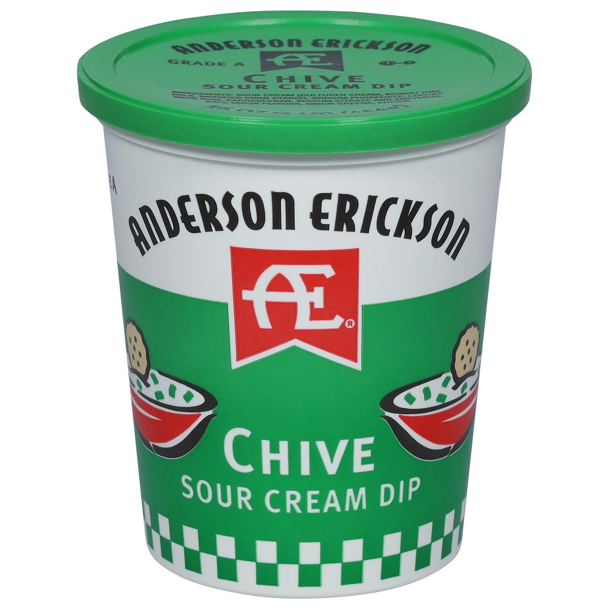 slide 10 of 11, Anderson Erickson Dairy Ae Chive Sour Cream Dip, 16 oz