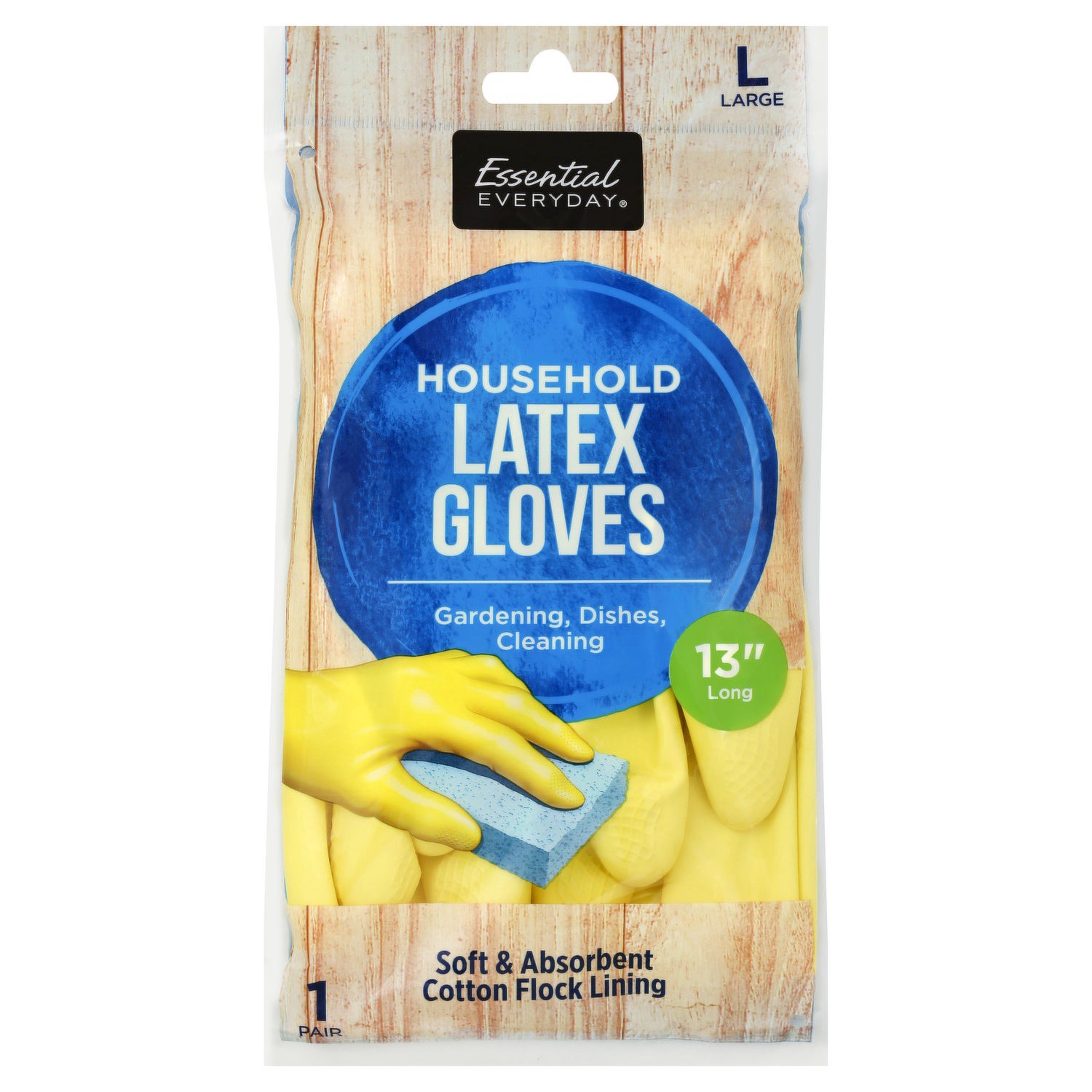 slide 1 of 1, Spicns Latex Gloves, 1 ct