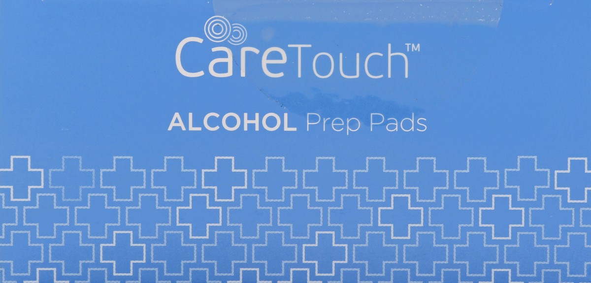 slide 2 of 12, CareTouch Alcohol Prep Pads, 100 ct