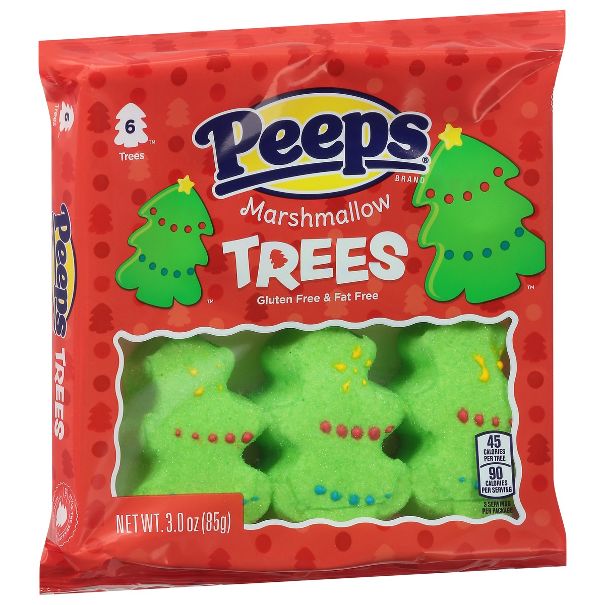 slide 6 of 9, Peeps Marshmallow Trees - 3 oz, 3 oz
