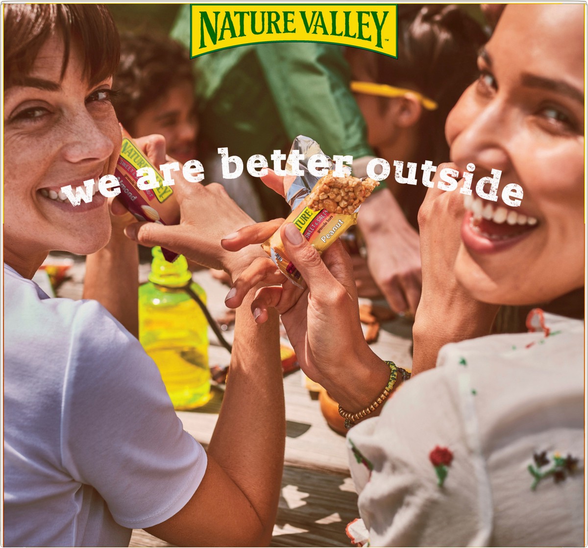 slide 9 of 13, Nature Valley Sweet and Salty Nut Granola Bars, Peanut, 6 Bars, 7.2 oz, 6 ct