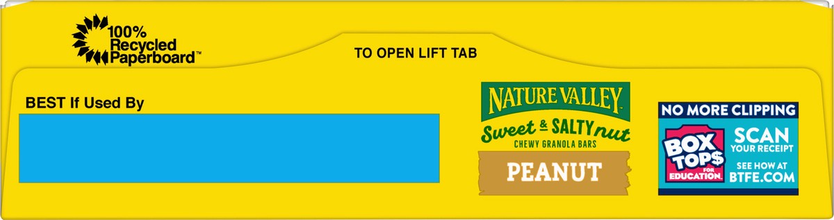 slide 12 of 13, Nature Valley Sweet and Salty Nut Granola Bars, Peanut, 6 Bars, 7.2 oz, 6 ct