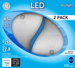 GE General Electric 65w Daylight Led Indoor Flood Lightbulb