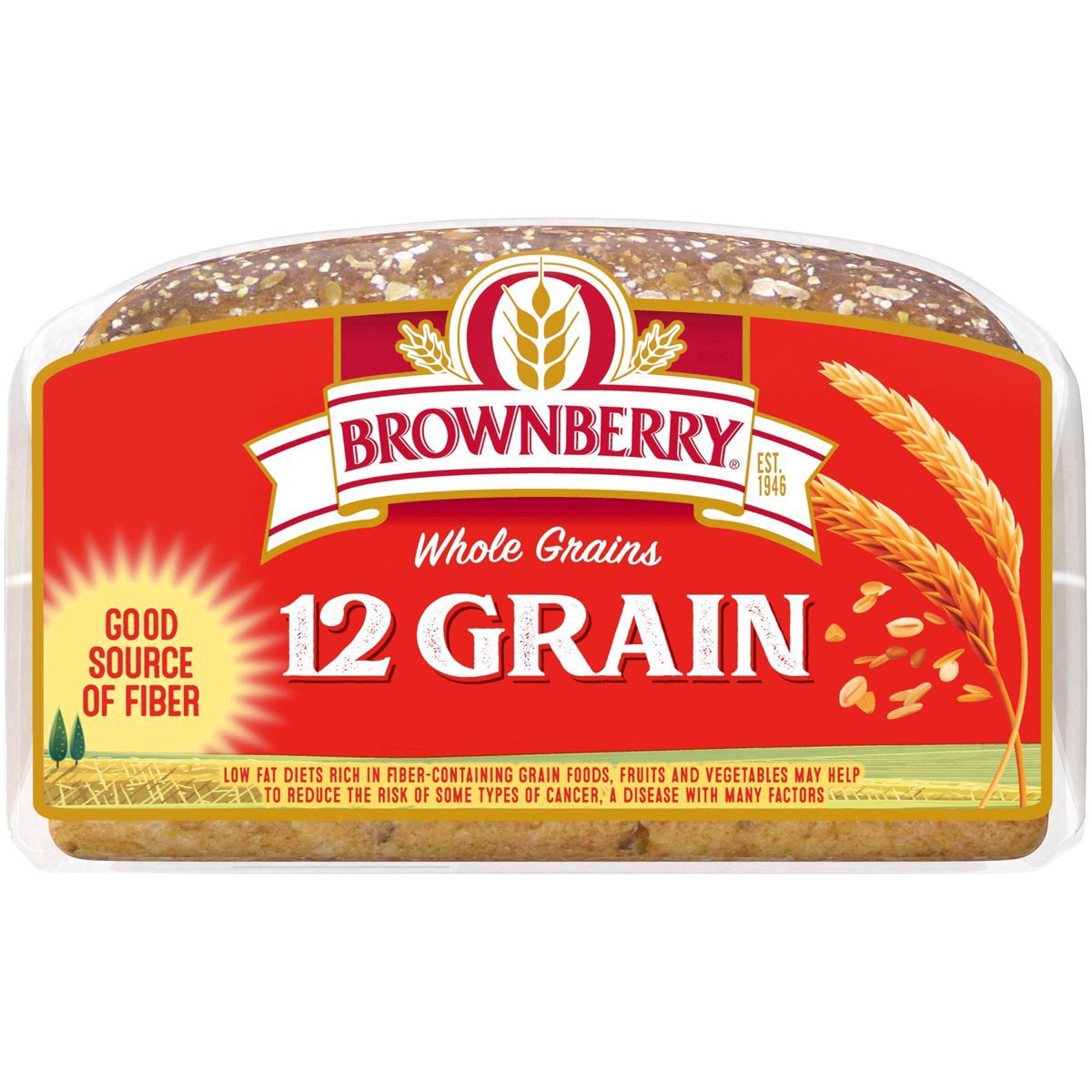 slide 4 of 53, Brownberry 12 Grains and Seeds Bread, 24 oz, Soft Whole Grain Multigrain Bread, Bag, 1 ct