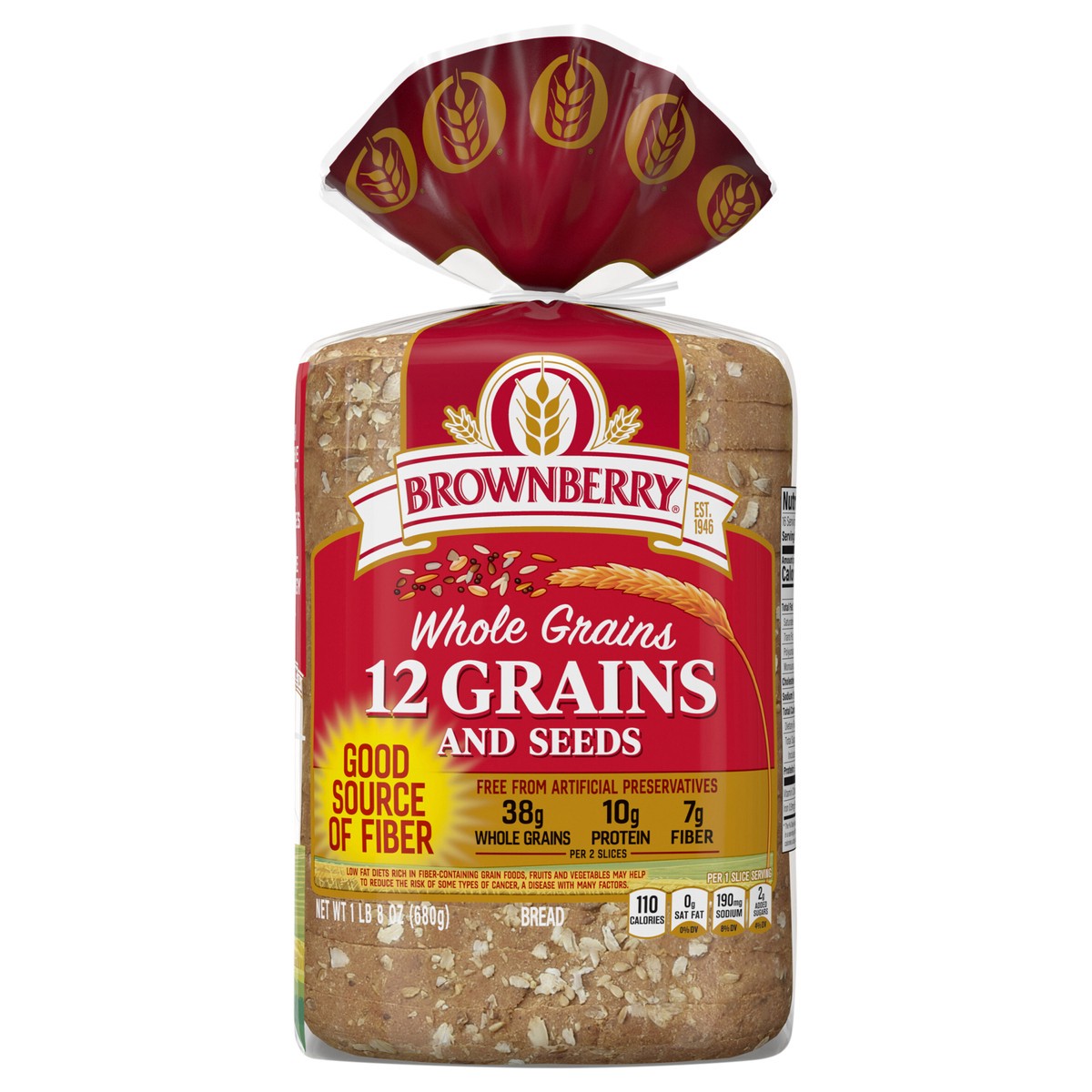 slide 1 of 53, Brownberry 12 Grains and Seeds Bread, 24 oz, 24 oz