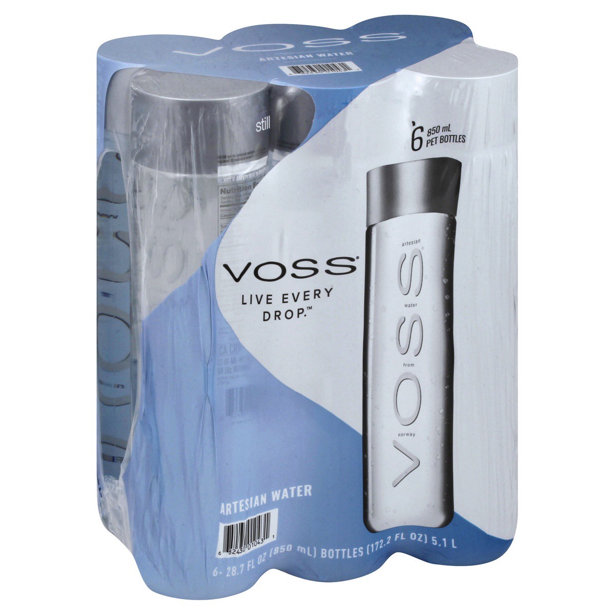 slide 8 of 9, Voss Artesian Water 6 ea, 