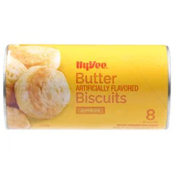 Hy-vee Butter Flavored Jumbos Biscuits