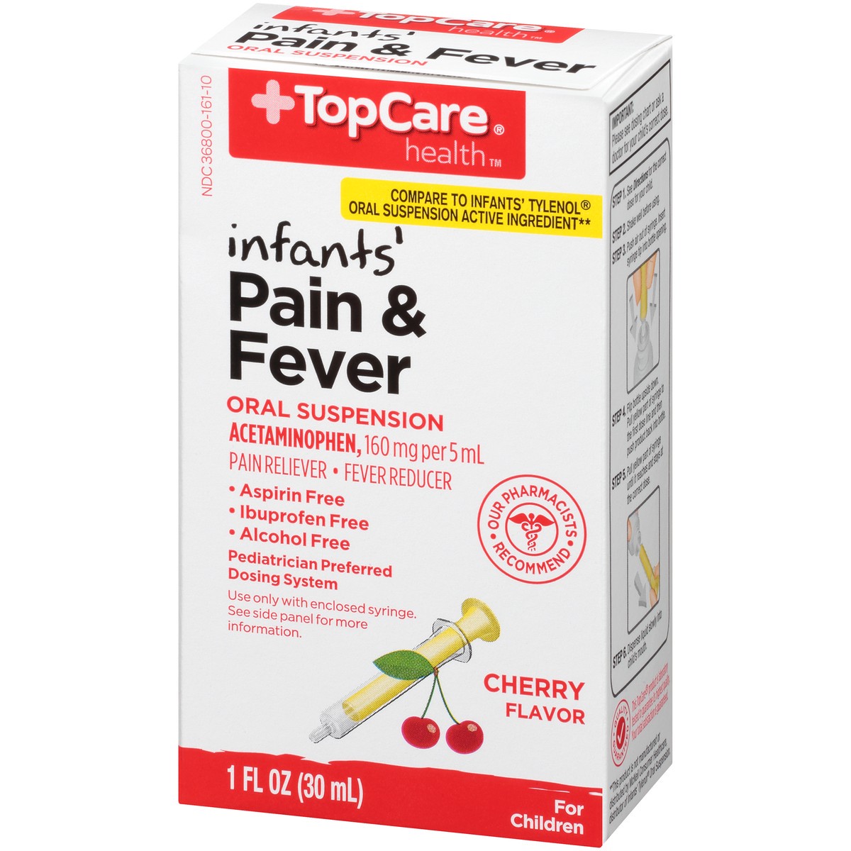 slide 3 of 9, TopCare TOP CARE Topcare Infants Pain & Fever Relief Drops, 1 fl oz