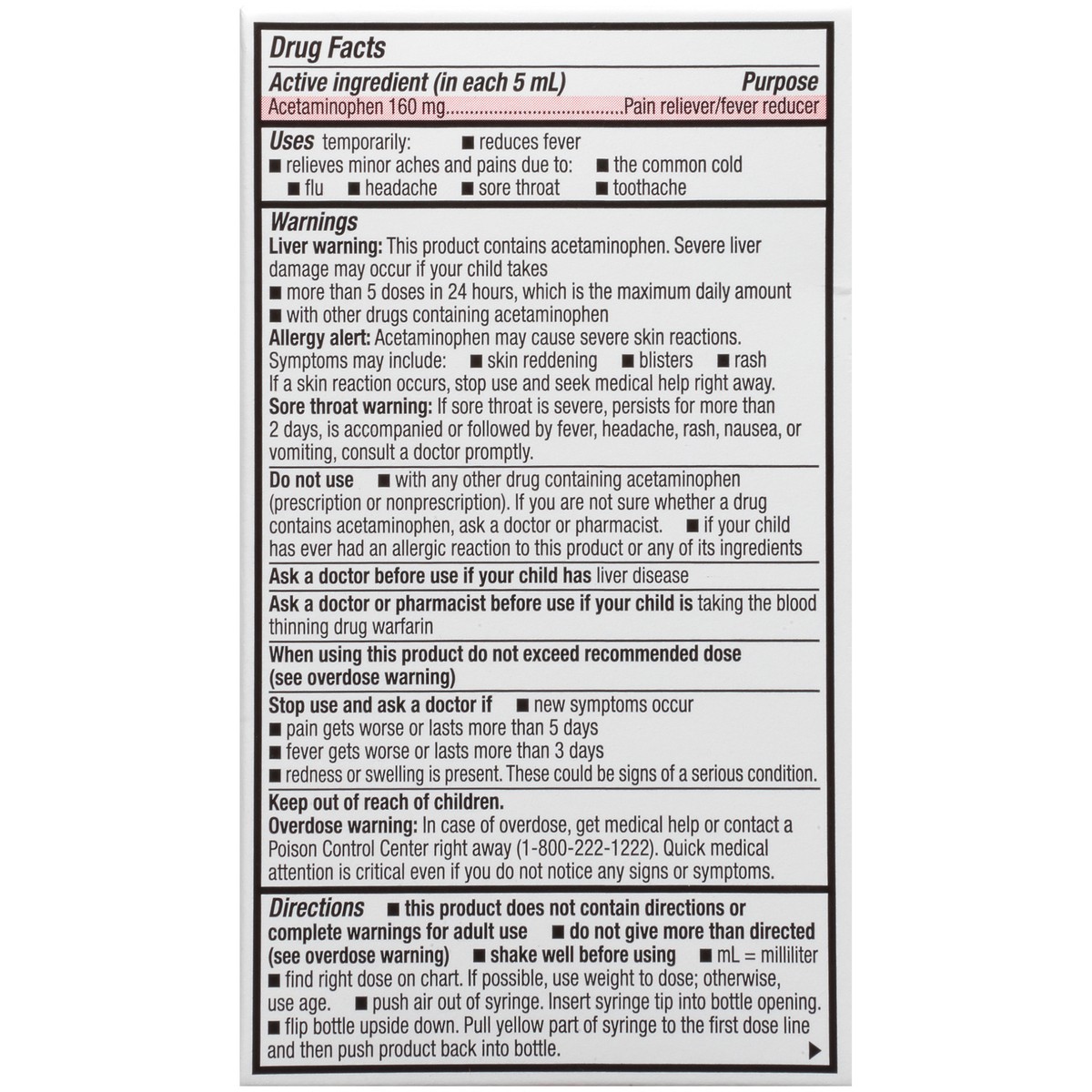 slide 5 of 9, TopCare TOP CARE Topcare Infants Pain & Fever Relief Drops, 1 fl oz