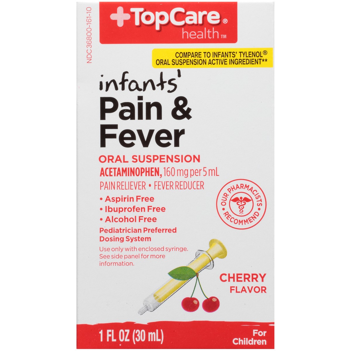 slide 6 of 9, TopCare TOP CARE Topcare Infants Pain & Fever Relief Drops, 1 fl oz