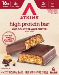 Atkins™ High Protein Meal Bar Chocolate Peanut Butter