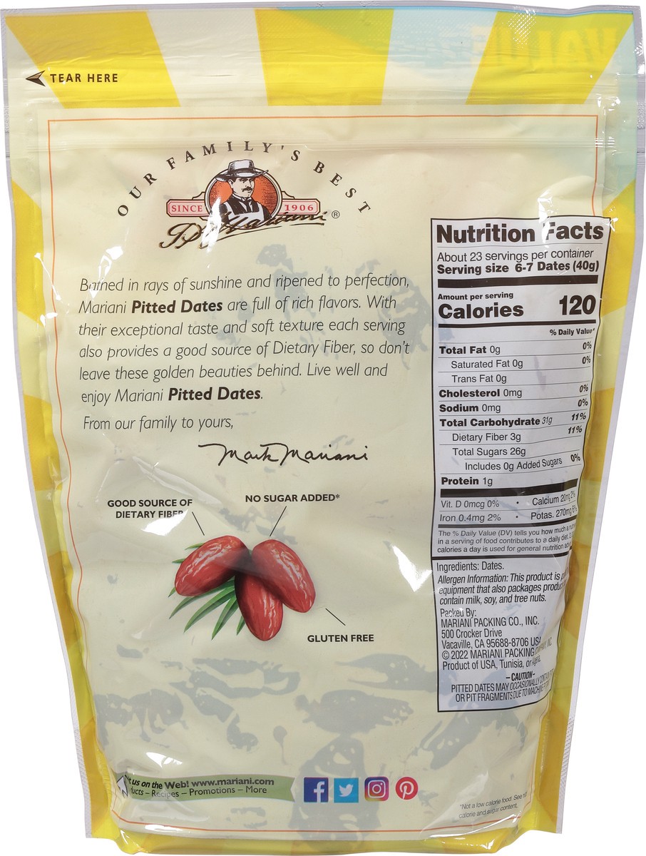 slide 5 of 9, Mariani Dates Pitted- 32 oz, 32 oz