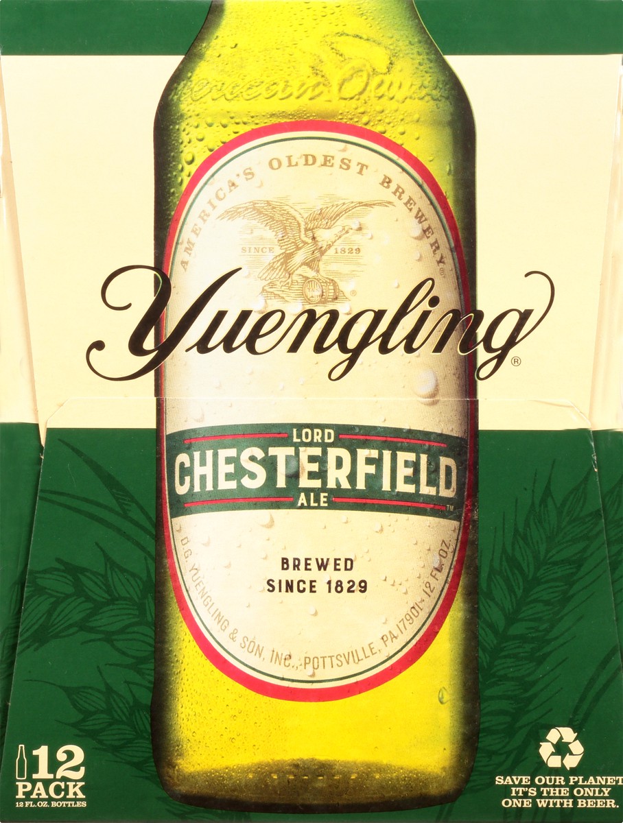 slide 6 of 9, Yuengling 12 Pack Ale Lord Chesterfield Beer 12 ea, 144 fl oz