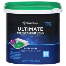 Harris Teeter Fresh Scent Ultimate Dishwasher Pacs