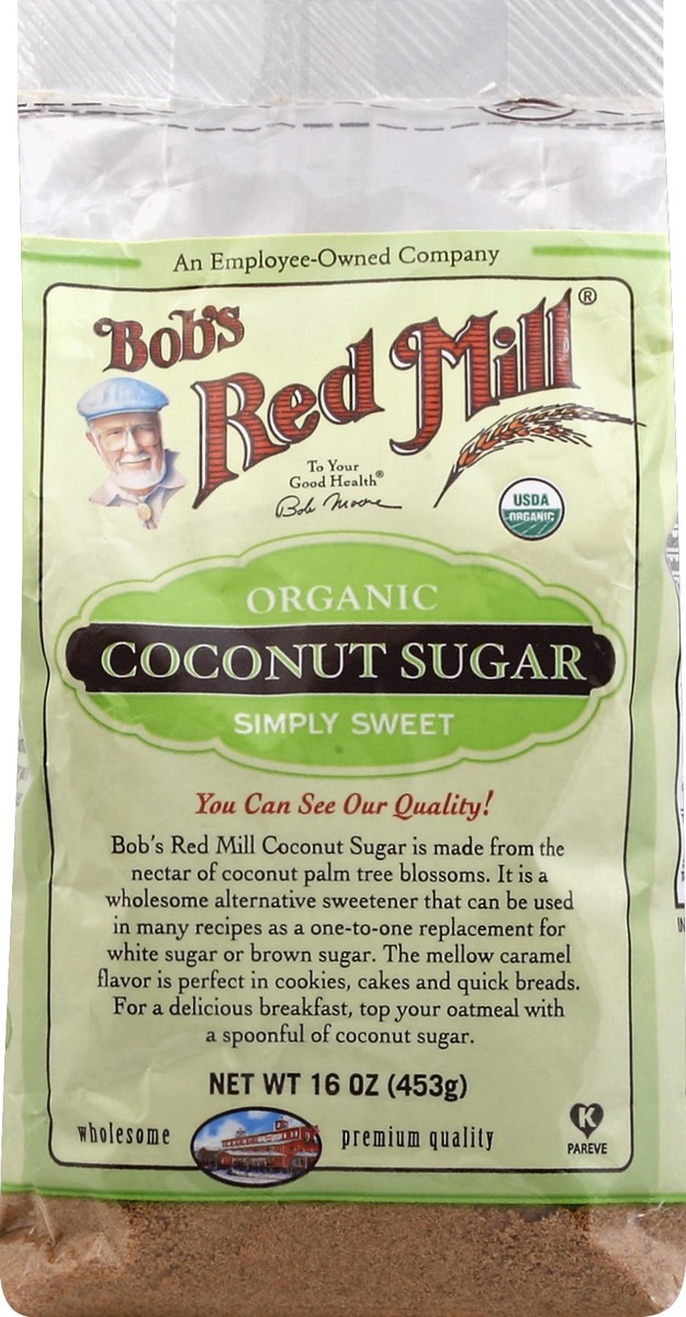 slide 5 of 5, Bob's Red Mill Coconut Sugar, 16 oz