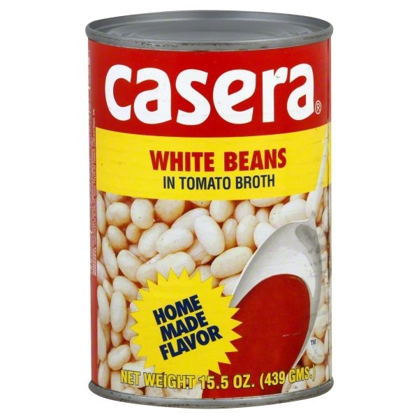 slide 1 of 1, Casera Blanc Beans, 15 oz